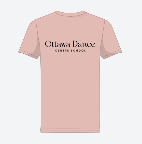 ODCS Front & Back Logo Tee Black Font