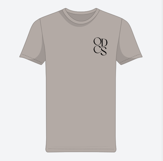 ODCS Front & Back Logo Tee Black Font