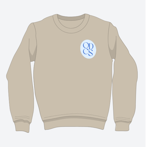 ODCS Blue Logo Crewneck Sweater